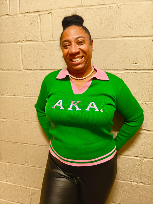 Alpha Kappa Alpha AKA School Girl Sweater
