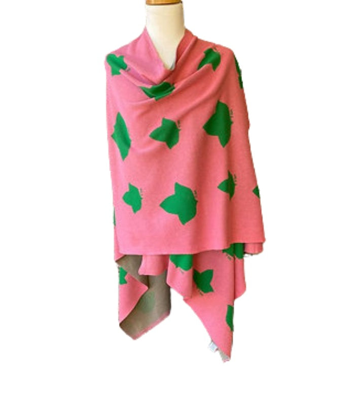 Alpha Kappa Alpha Ivy Leaf Shawl
