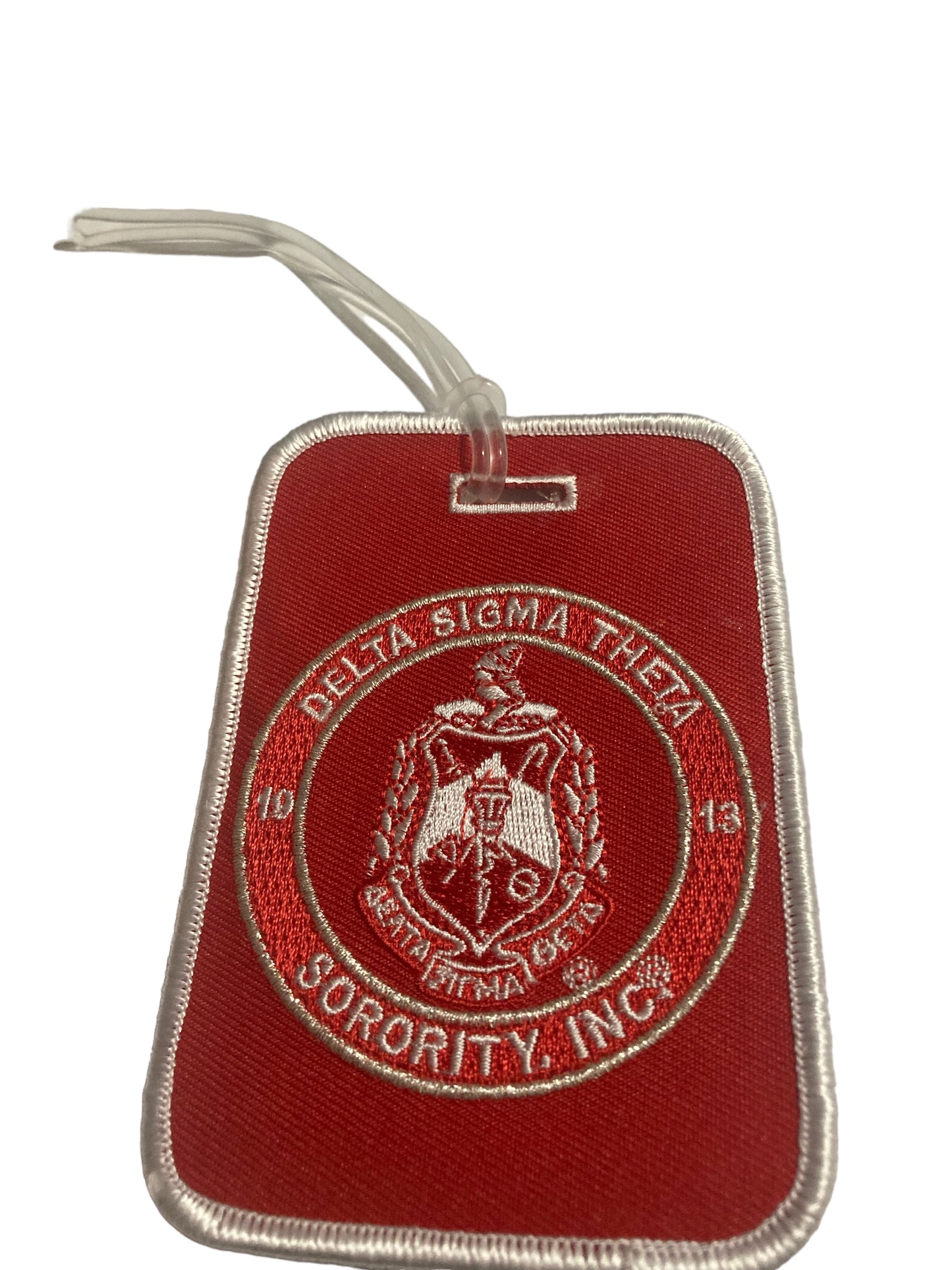 elta Sigma Theta Shield Luggage Tag