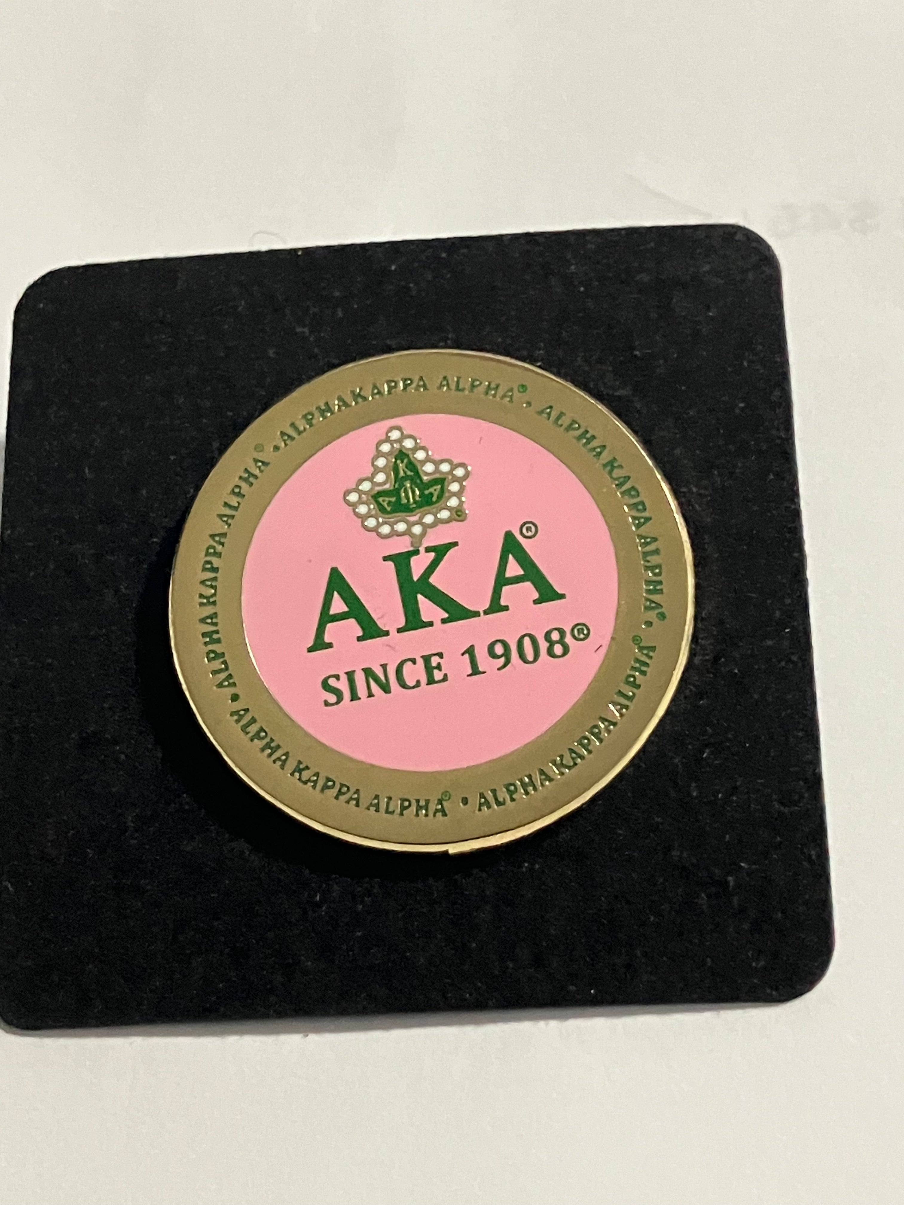 Alpha Kappa Alpha Sorority Emblem Brooch Pin – GreekStylez