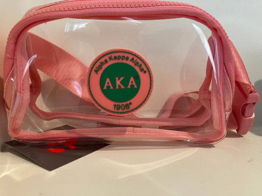 Close up of the AKA Clear Bag