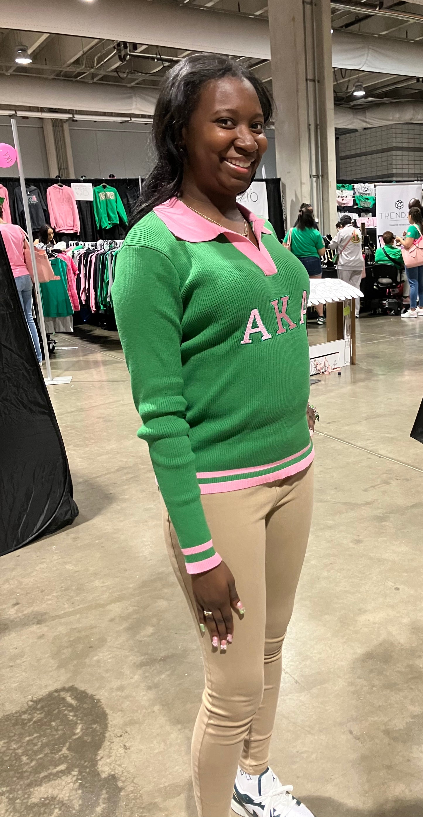 Alpha Kappa Alpha AKA School Girl Sweater