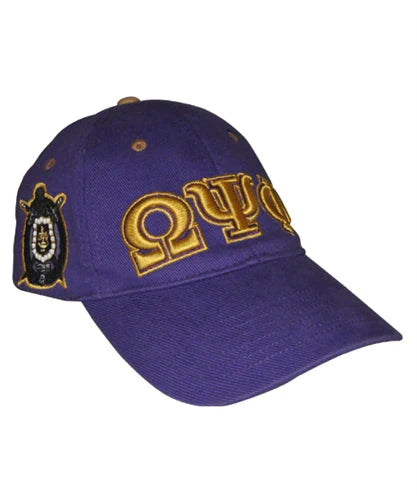 Omega Psi Phi Greek Letter Cap