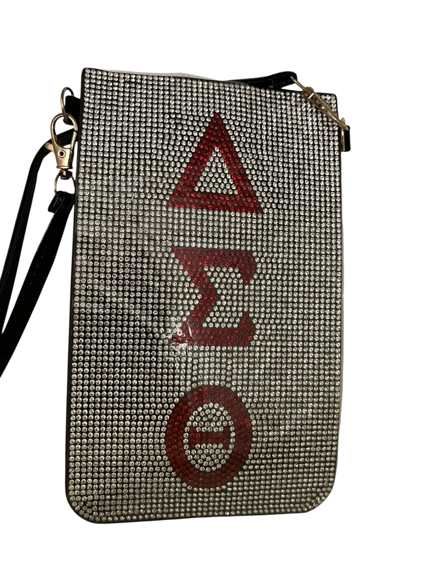 Delta Sigma Theta Rhinestone Bling Crossbody Bag – DST