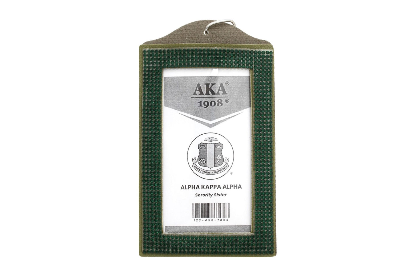 Green rectangular container with 'AKA' logo and text on a white background