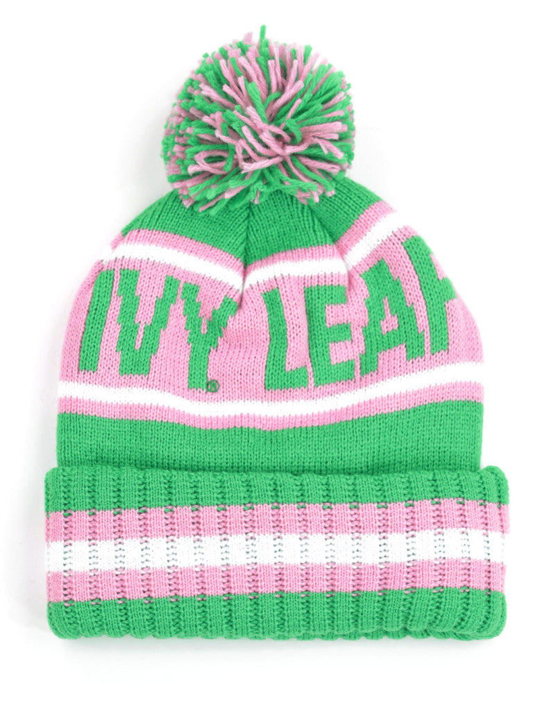 Alpha Kappa Alpha Green Beanie