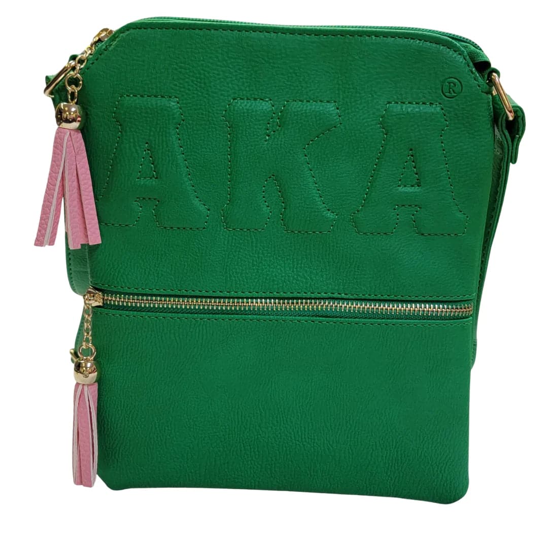 Alpha Kappa Alpha Crossbody Purse (Bag)
