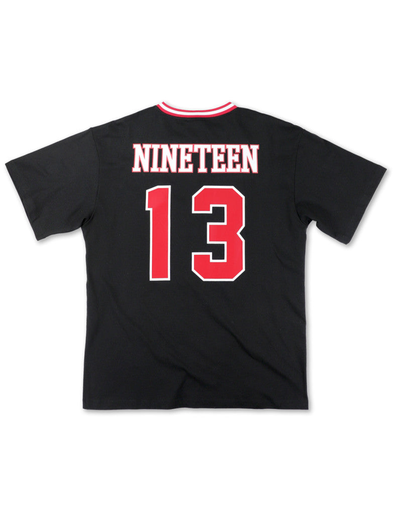 Delta Sigma Theta Black Chenille Jersey Tee - New Arrival!