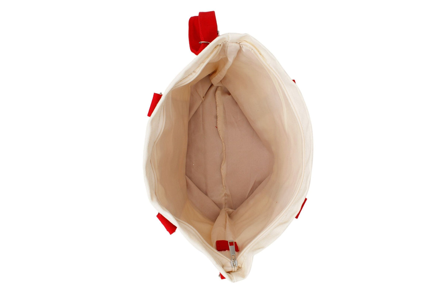 Inside view of Delta Canvas Bag.