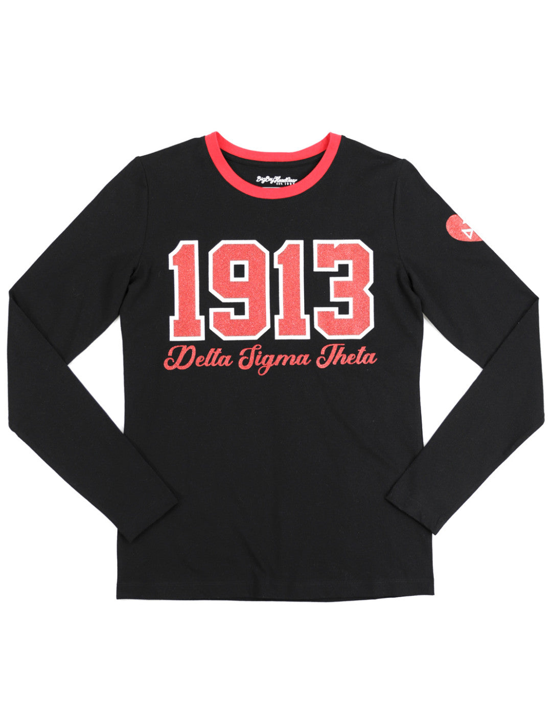 Delta Sigma Theta Ringer Long Sleeve Shirt
