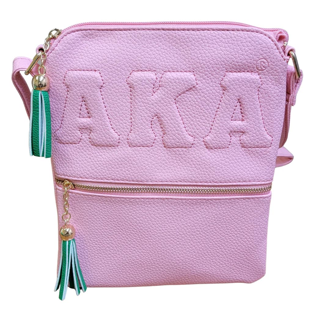 Alpha Kappa Alpha Crossbody Purse (Bag)