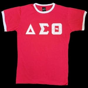 Delta Sigma Theta Ringer Shirt