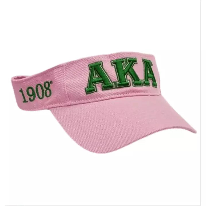 Alpha Kappa Alpha Greek Letter Visor