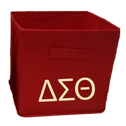 Delta Sigma Theta Storage Basket