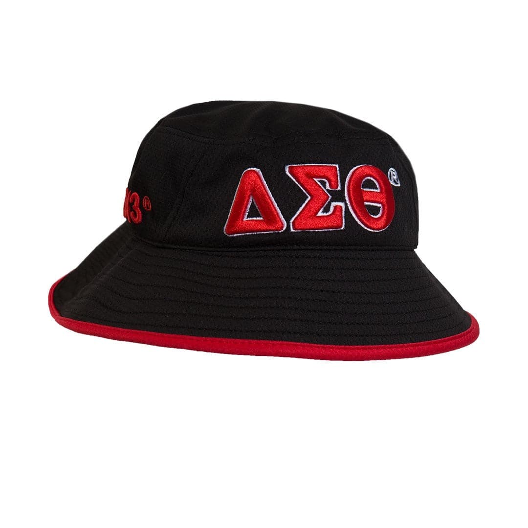 Delta Sigma Theta (DST) Black Bucket Hat