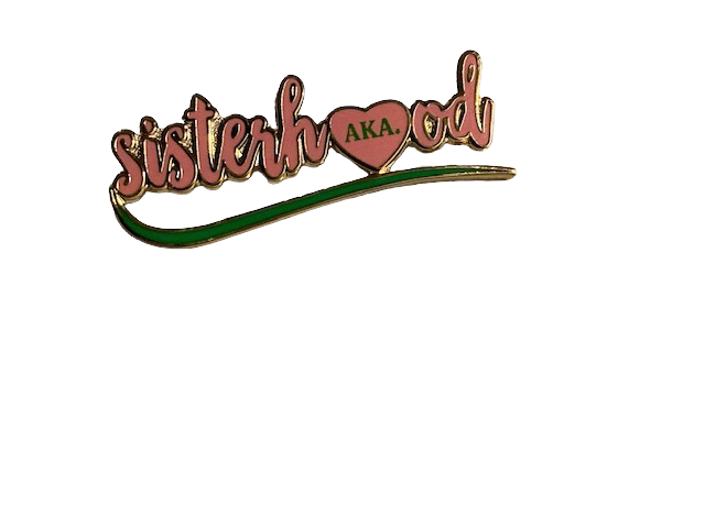 Alpha Kappa Alpha (AKA) Sisterhood Pin