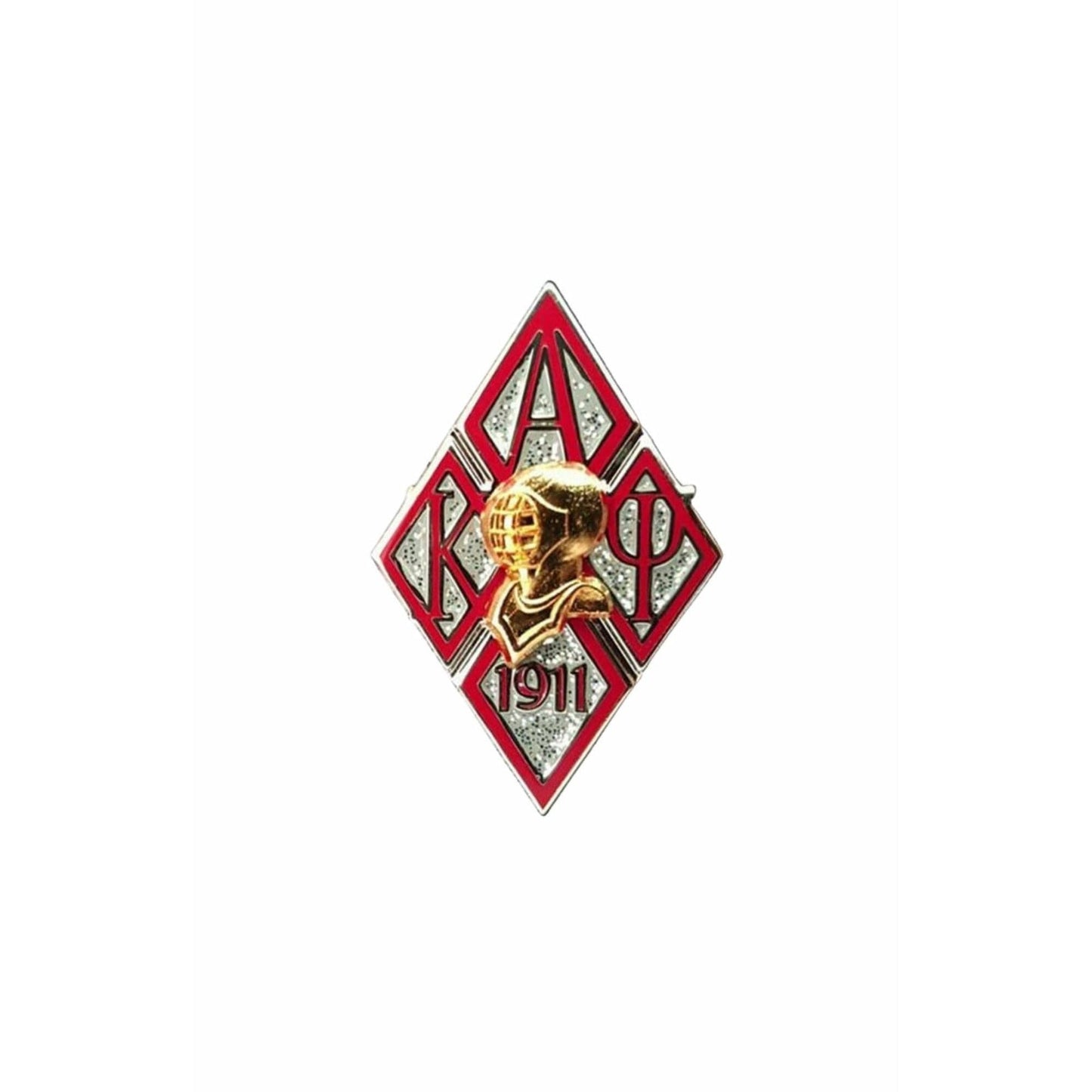 Kappa Alpha Psi Diamond Helmet Lapel Pin