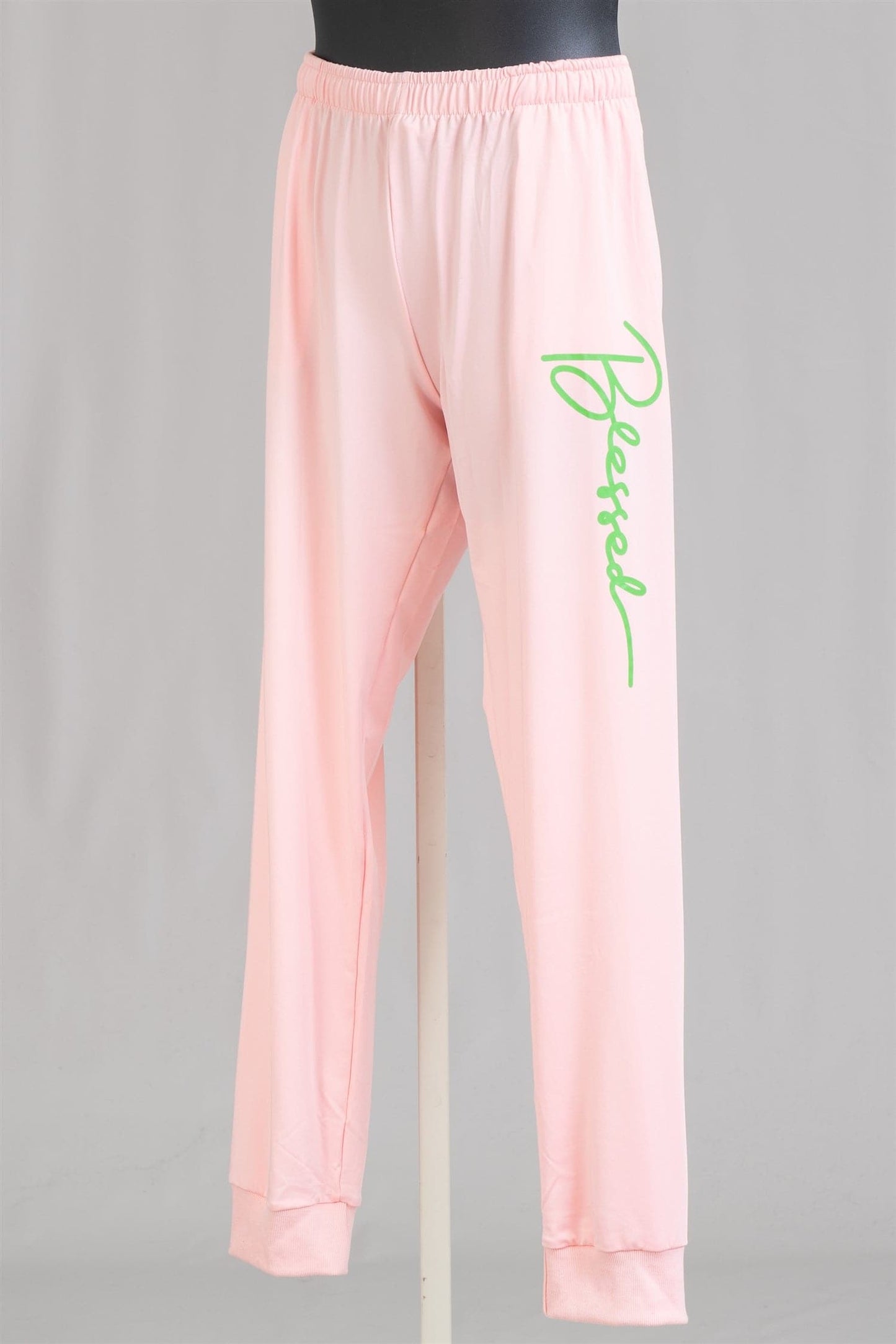 Alpha Kappa Alpha Inspired: PInk & Green Blessed Hoodie Set