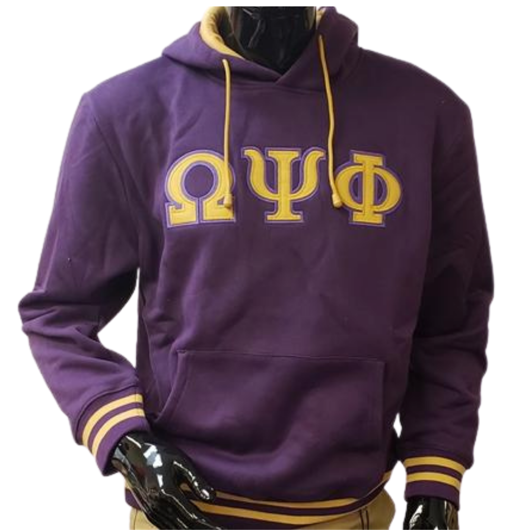 Omega Psi Phi Purple Hoodie