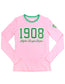 Alpha Kappa Alpha Ringer Long Sleeve  Shirt