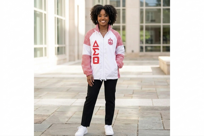 DST Delta Sigma Theta  Sorority Sport Windbreaker