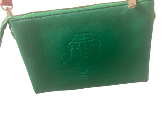 Alpha Kappa Alpha Clutch Crossbody Bag