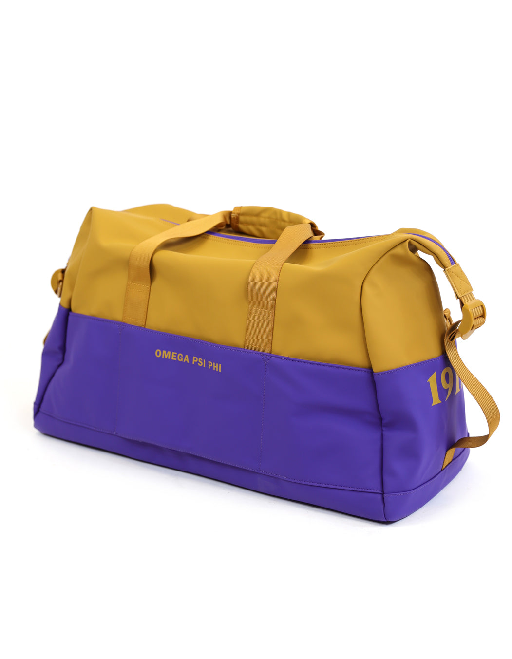 Omega Psi Phi Duffle Bag & Toiletry Bag Set – Fraternity Brotherhood Travel Essentials