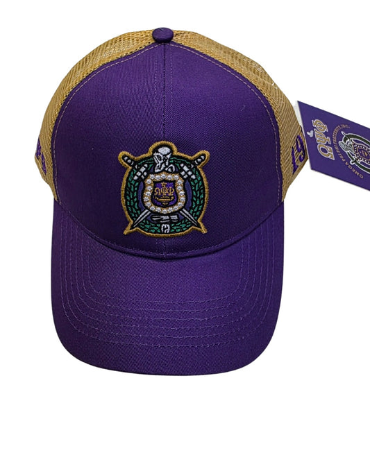 Omega Psi Phi Trucker  Hat -Greek Stylez