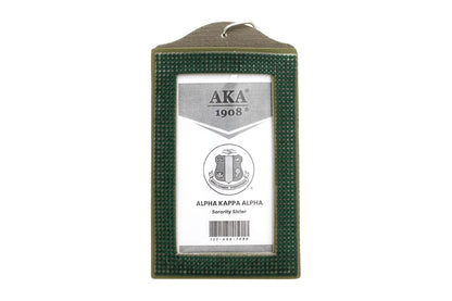 Green rectangular container with 'AKA' logo and text on a white background