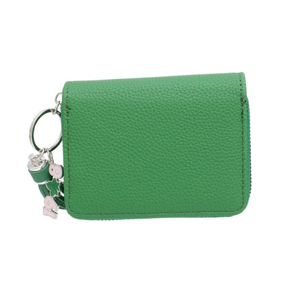 Back view of the green AKA Wallet.