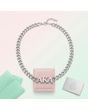 Alpha Kappa Alpha Silver Greek Letter Necklace