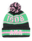 Alpha Kappa Alpha Black Beanie