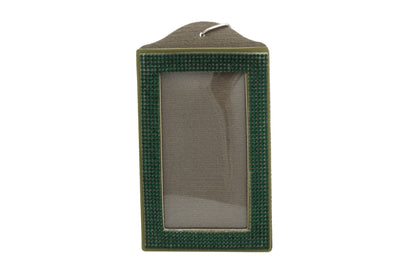 AKA rhinestone badge holder in use with visible ID card through clear window,.als"