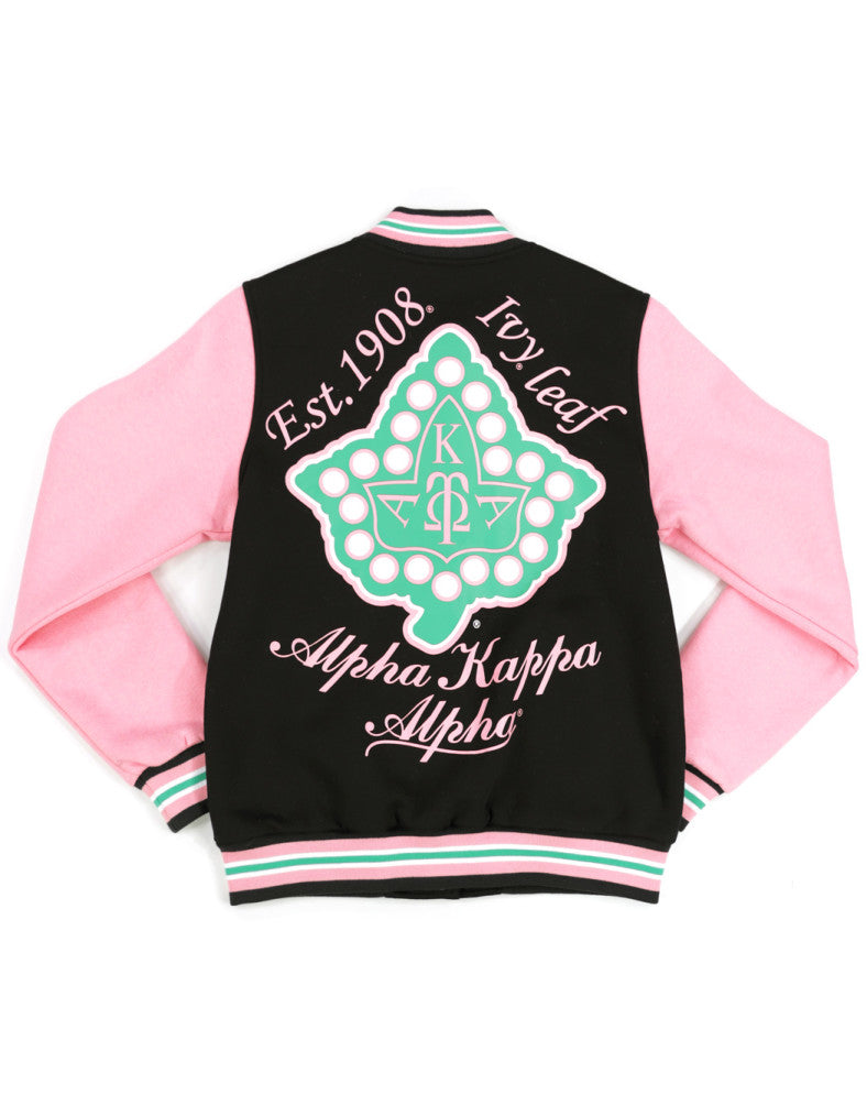 Alpha Kappa Alpha Black Fleece Jacket