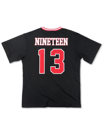Delta Sigma Theta Black Chenille Jersey Tee - New Arrival!