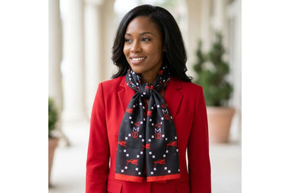 Delta Sigma Theta Greek Letter & Lady Fortitude Scarf