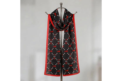 Delta Sigma Theta Greek Letter & Lady Fortitude Scarf