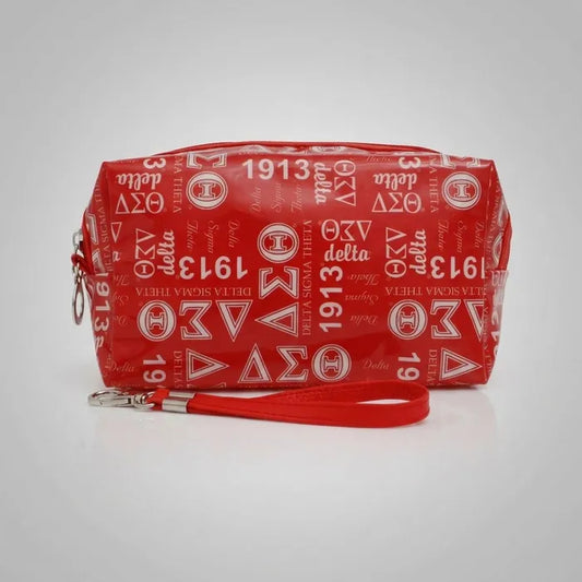 Delta Sigma Theta (DST) Make-Up Pouch Bag