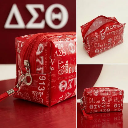 Delta Sigma Theta (DST) Make-Up Pouch Bag