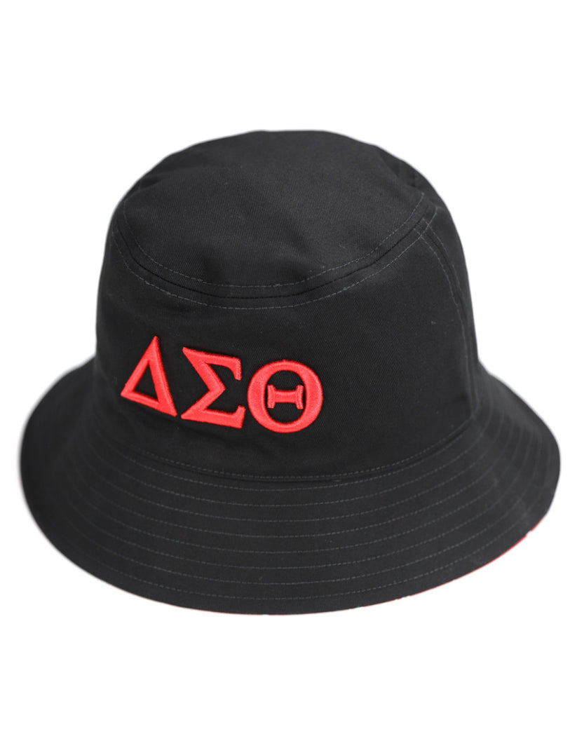 Delta Math Hat Delta Sigma Theta Reversible Bucket Hat
