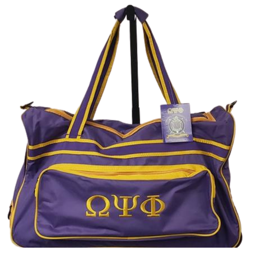 Omega Psi Phi  Duffel Trolley Bag