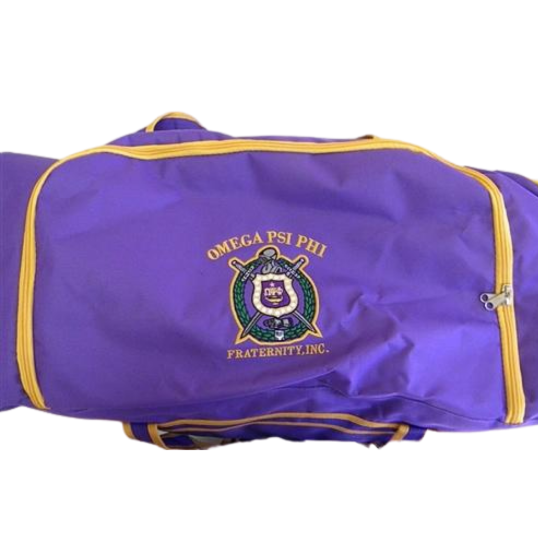 Omega Psi Phi Duffel Trolley Bag Greekstylez