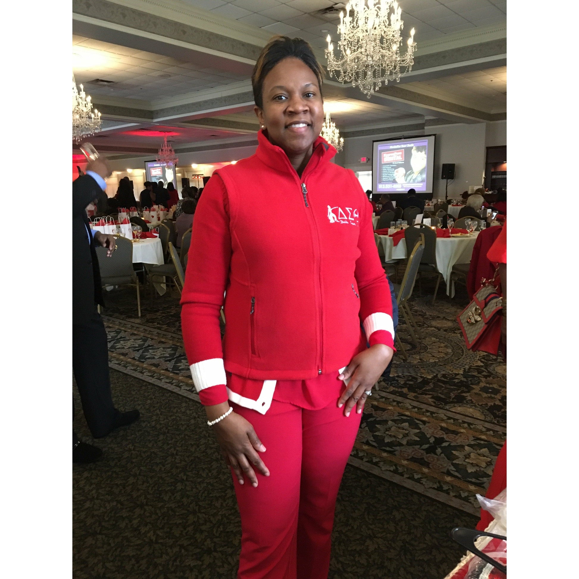 Delta Sigma Theta Fleece Vest