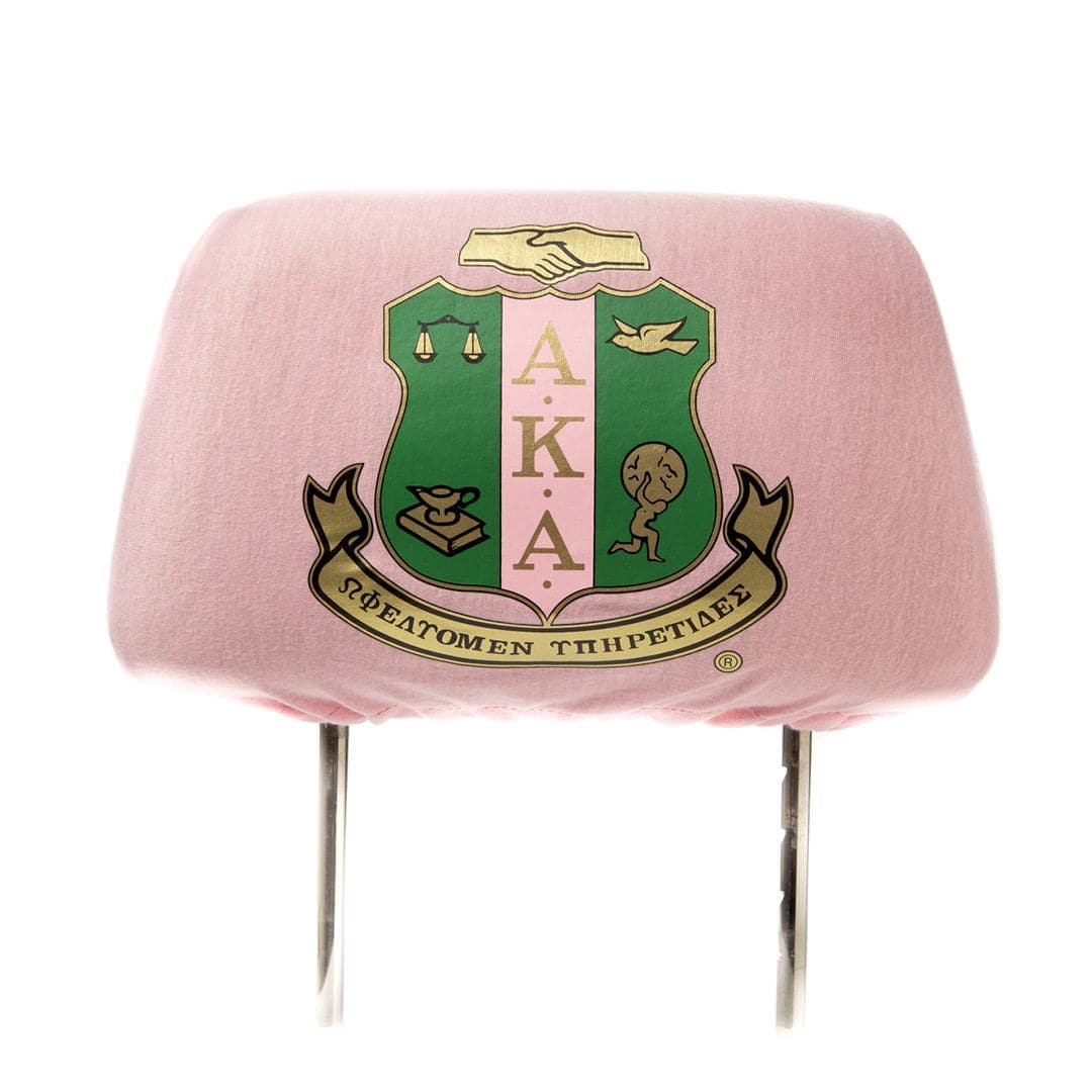 Alpha Kappa Alpha Car Seat Headrest Cover