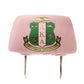 Alpha Kappa Alpha Car Seat Headrest Cover