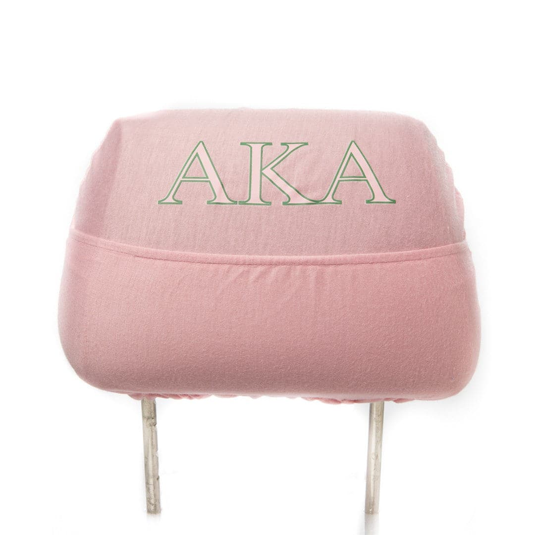 Alpha Kappa Alpha Car Seat Headrest Cover