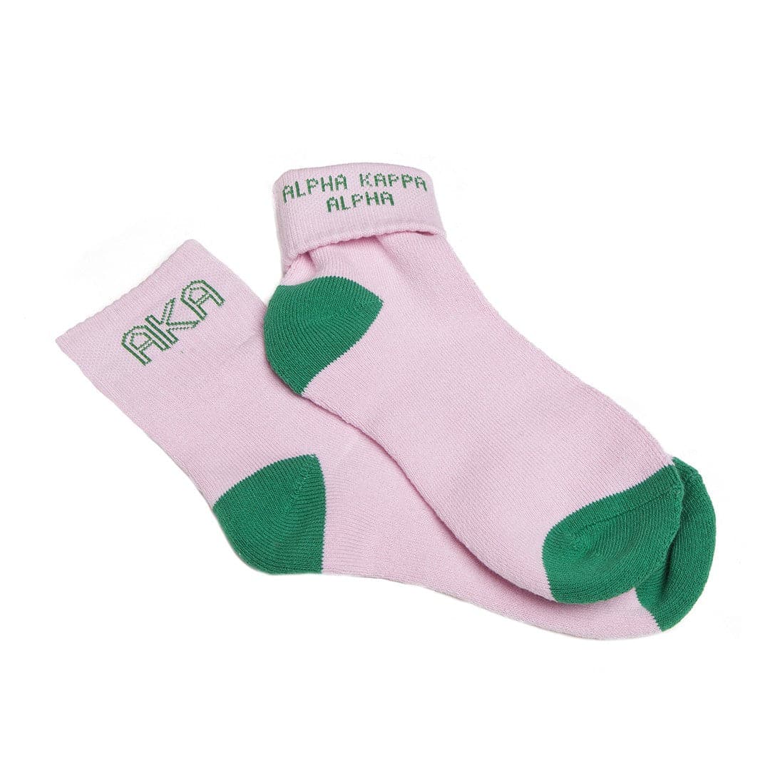 Alpha Kappa Alpha Ankle Socks