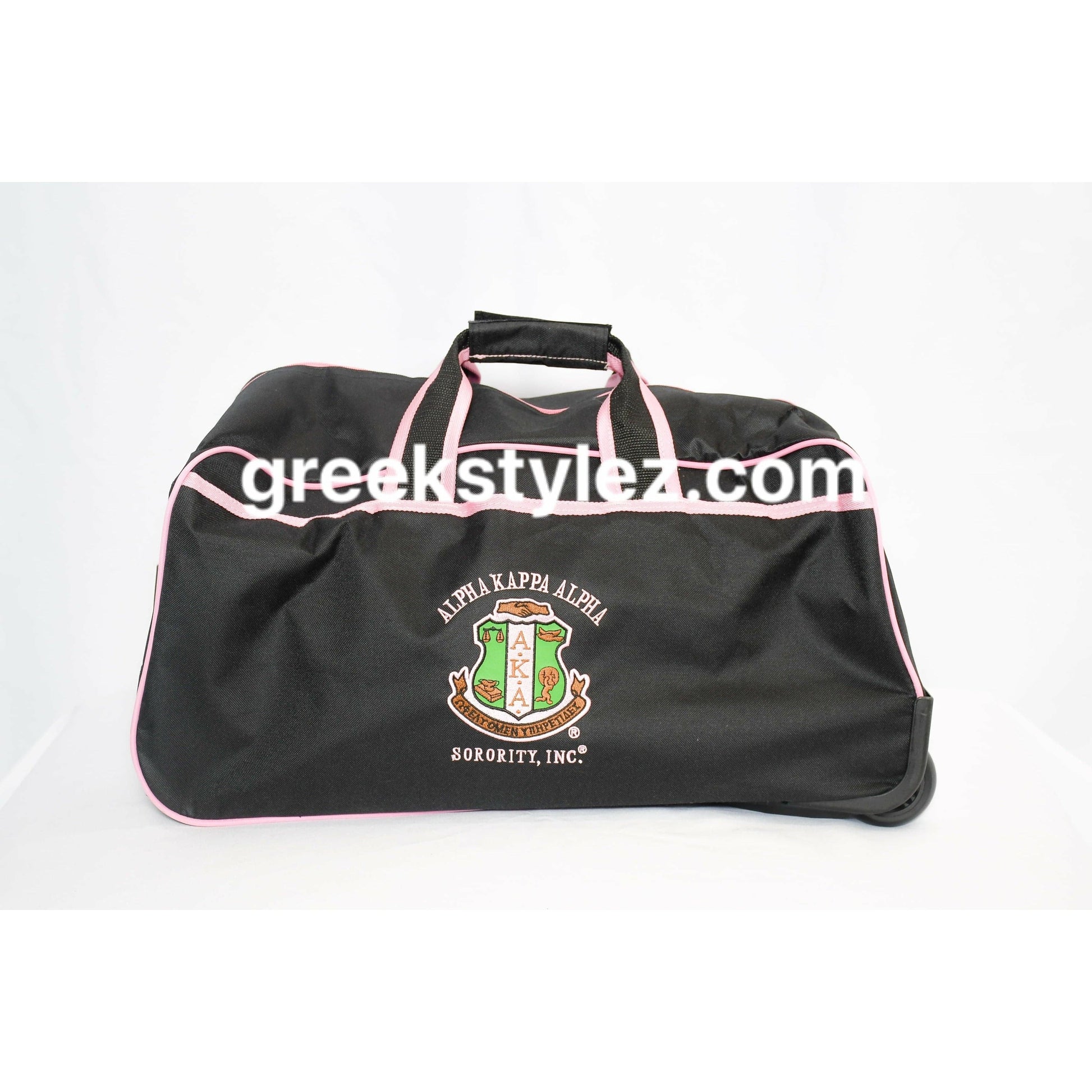 Alpha Kappa Alpha Trolley Duffel Bag Greekstylez