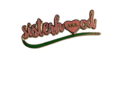 Alpha Kappa Alpha (AKA)  Sisterhood Pin