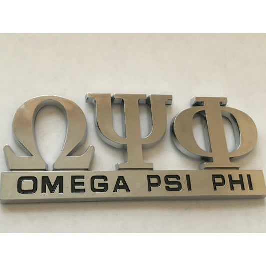 Omega Psi Phi  Car Tag